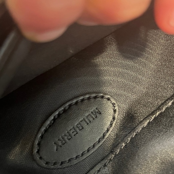 Metallic Silver / Bronze Bayswater Clutch Wallet on Chain - Picture 10 of 12